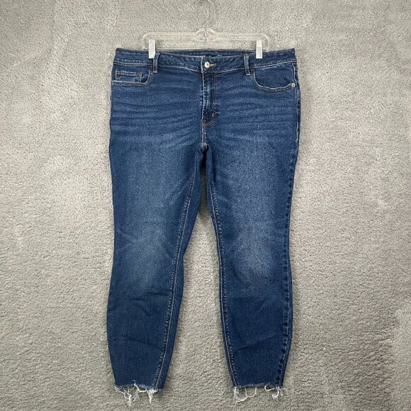 Old Navy Denim - Old Navy Rockstar Super Skinny Jeans Plus Size 20 Mid-Rise Secret Slim Pockets
